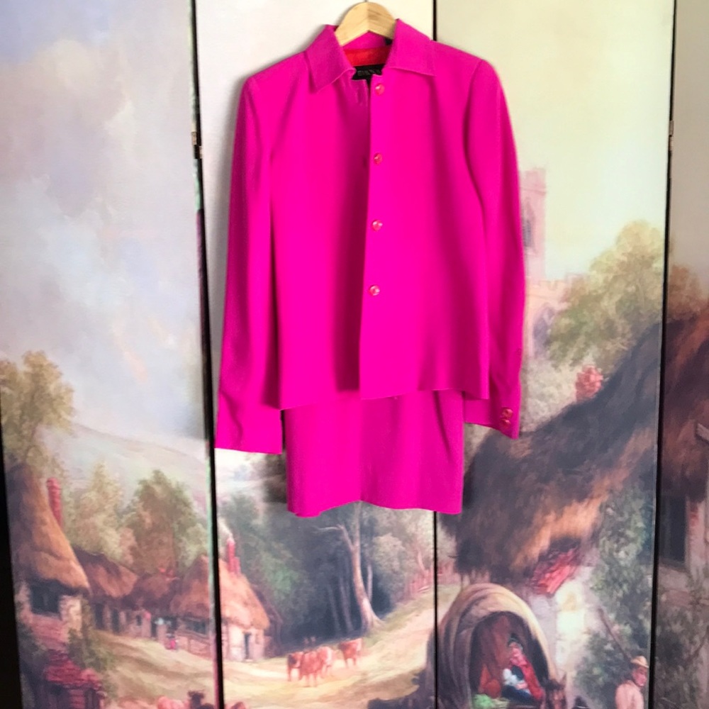 Blazer with skirt